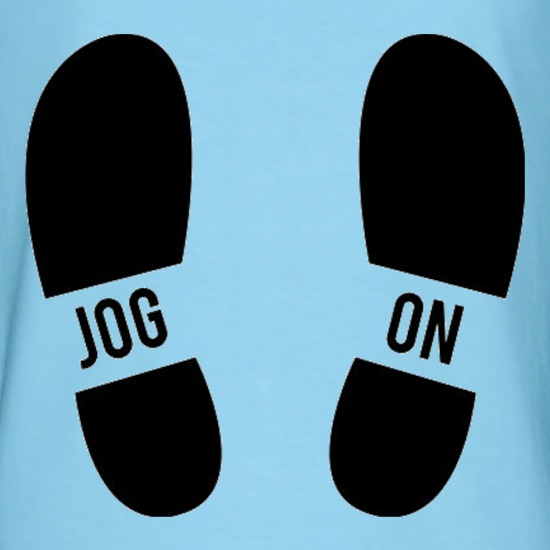 Jog On Feet t shirt